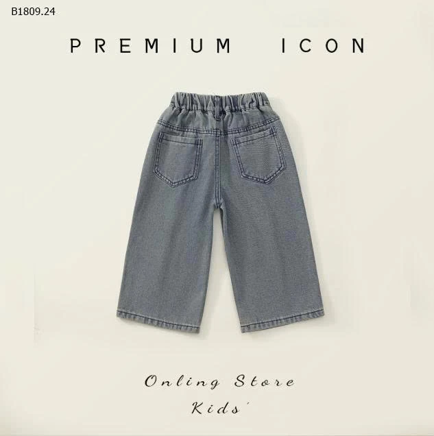 QUẦN JEAN RÁCH ỐNG ĐỨC PREMIUM-Giá sỉ 119k