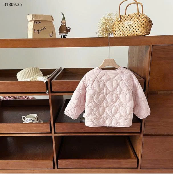 ÁO KHOÁC THỎ HỒNG-Giá sỉ 189k 