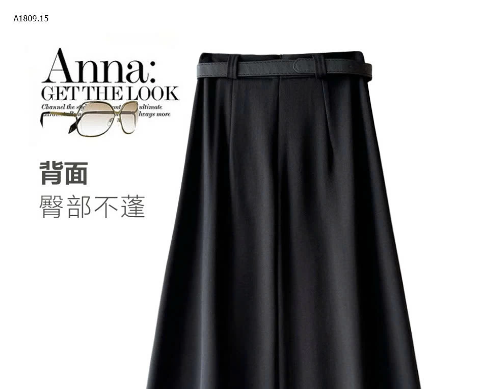 CHÂN VÁY MIDI CÔNG SỞ CHÍNH HÃNG ANNA sỉ 172k