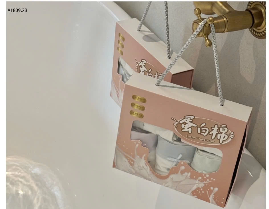 SET HỘP 5 QUẦN CHIP NỮ - sỉ 105k  