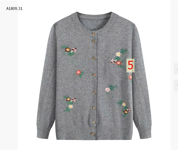 ÁO CARDIGAN LEN NỮ TRUNG NIÊN  - sỉ 170k