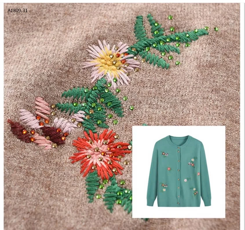 ÁO CARDIGAN LEN NỮ TRUNG NIÊN  - sỉ 170k