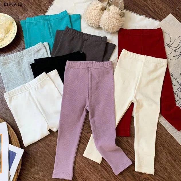 QUẦN LEGGING TRƠN MÀU BG-Giá sỉ 95k