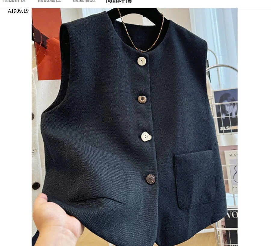 ÁO GILE DẠ HÀN CÚC LỆCH SIÊU CHẤT - sỉ 142k