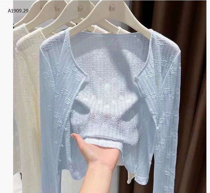 ÁO CARDIGAN MỎNG KHOÁC NGOÀI- sỉ 88k