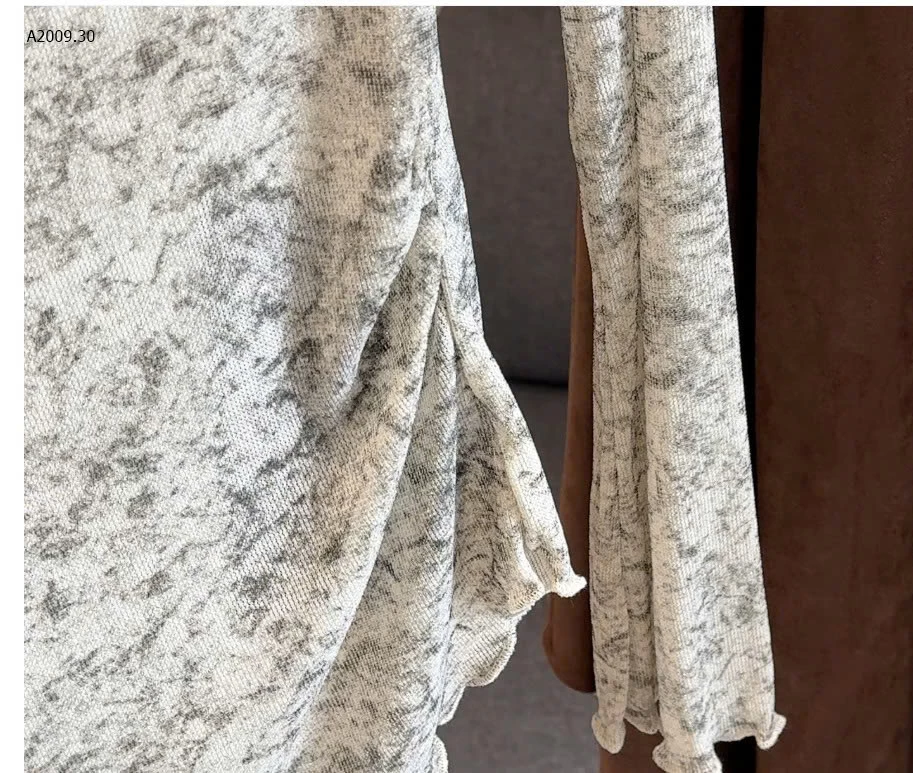 ÁO DỆT KIM VẠT CHÉO - sỉ 118k