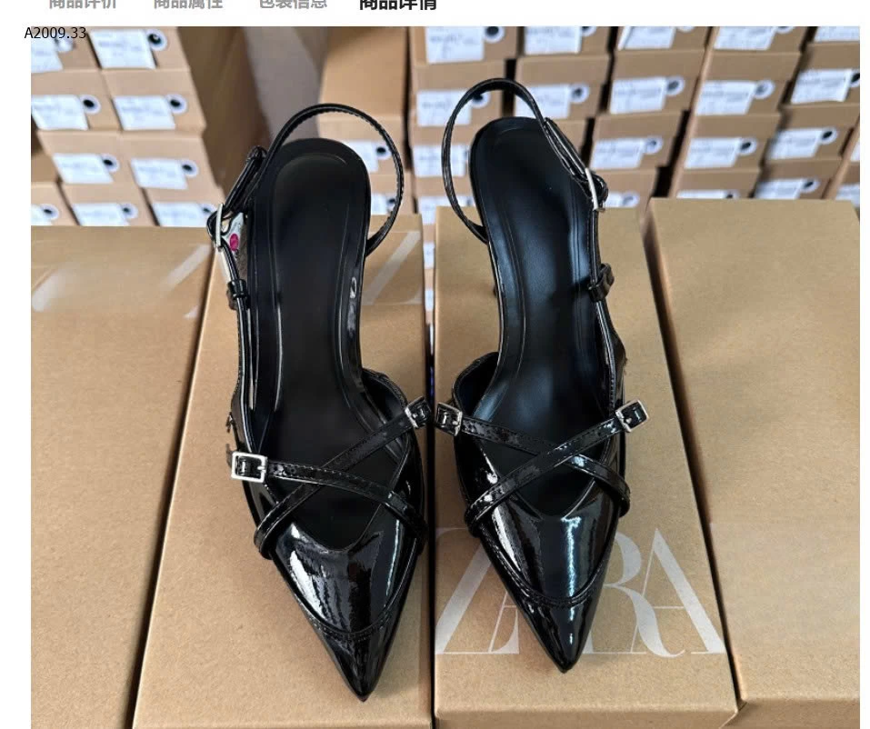 GUỐC SANDAL MŨI NHỌN- sỉ 265k