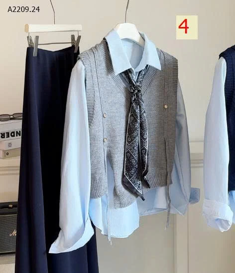 SET ÁO 3 MÓN ANNA - sỉ 210k