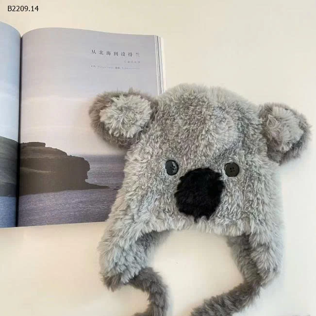 MŨ GẤU KOALA AMBBKIDS-Giá sỉ 76k 