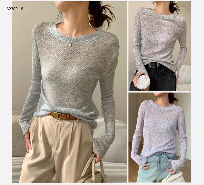 ÁO DỆT KIM MỎNG DÀI TAY - sỉ 99k