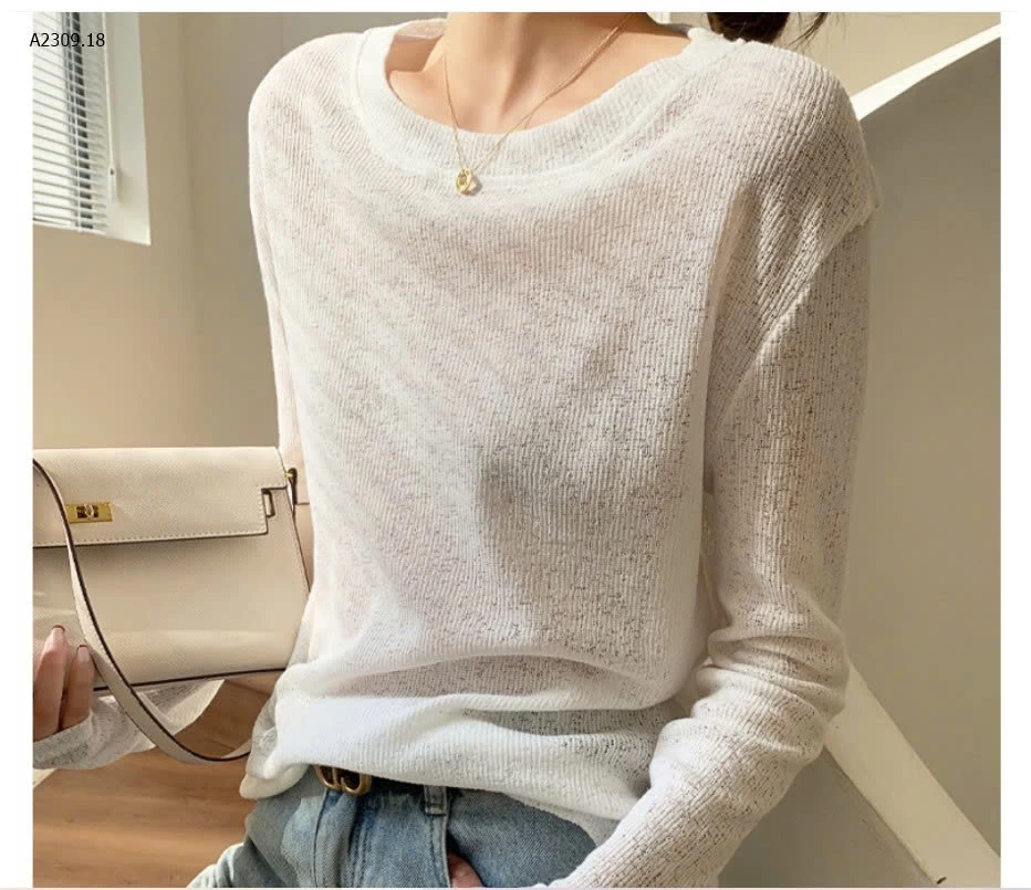 ÁO DỆT KIM MỎNG DÀI TAY - sỉ 99k