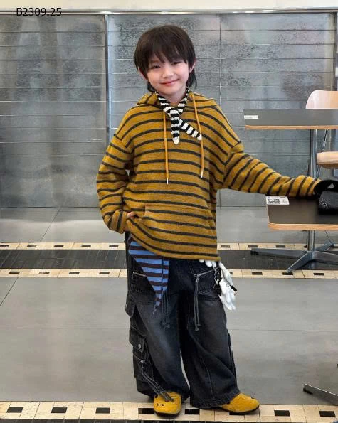 ÁO HOODIE KẺ NGANG BT- sỉ 220k