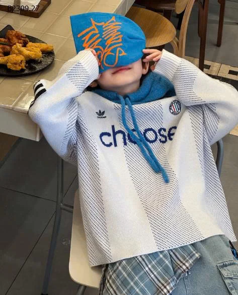 ÁO LEN PHỐI SỌC BÊN BT- sỉ 258k