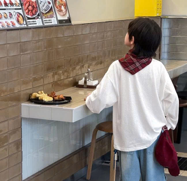 ÁO THUN CHỮ DÀI TAY BT - sỉ 142k