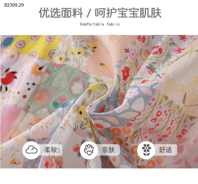 Váy hoa nhí Premium  -Giá sỉ 120k