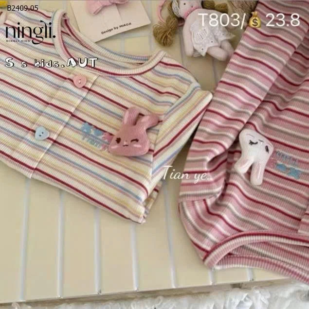 ÁO KẺ BÉ GÁI hình thỏ dễ thương-Giá sỉ 89k