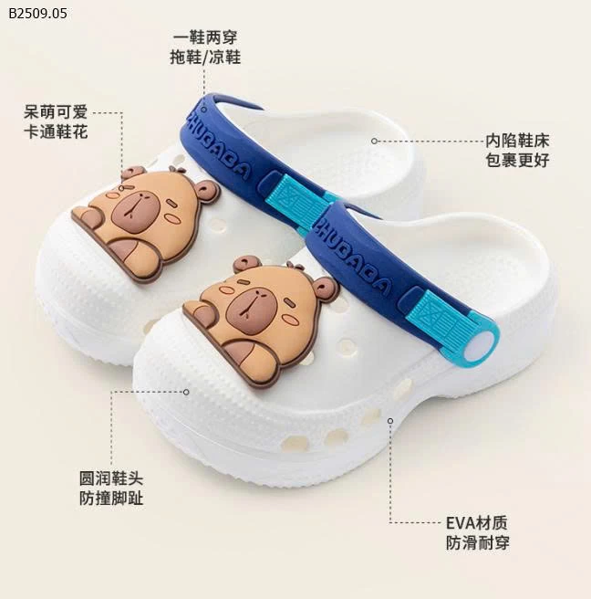 DÉP SỤC CROCS CHO BÉ-Giá sỉ 83k