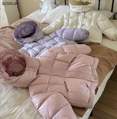 ÁO KHOÁC PHAO BÉ GÁI-Giá sỉ 210k