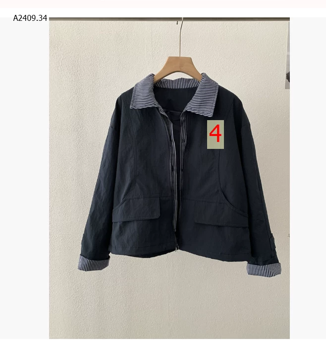 Áo khoác cổ POLO  Omalai-Giá sỉ 258k