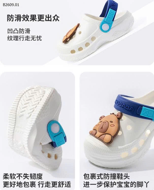 DÉP SỤC CROCS CHO BÉ  - sỉ 89k