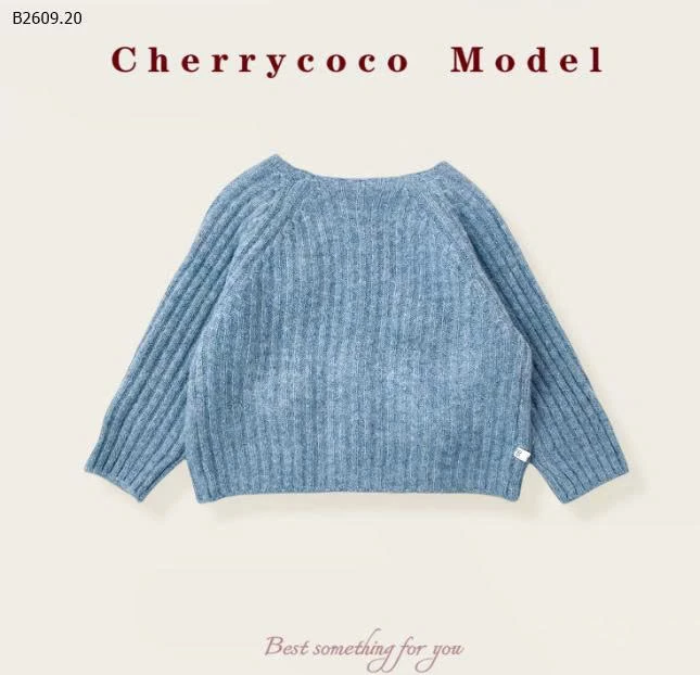 SET ÁO LEN CARDIGAN MIX CHÂN VÁY TUTU CHERRYCOCO - sỉ 305k