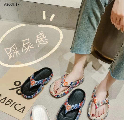 Dép tông nam hoạ tiết- sỉ 119k