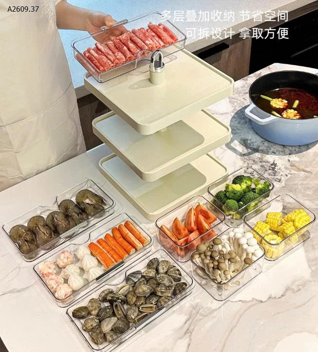 KHAY LẨU XOAY 360 ĐỘ  - sỉ 230k