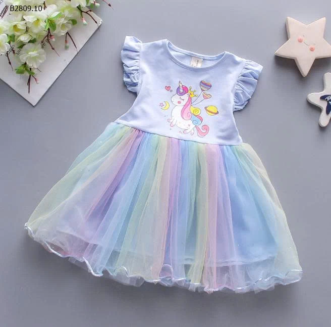 VÁY THUN CHÂN VOAN SẮC MÀU-Giá sỉ 97k