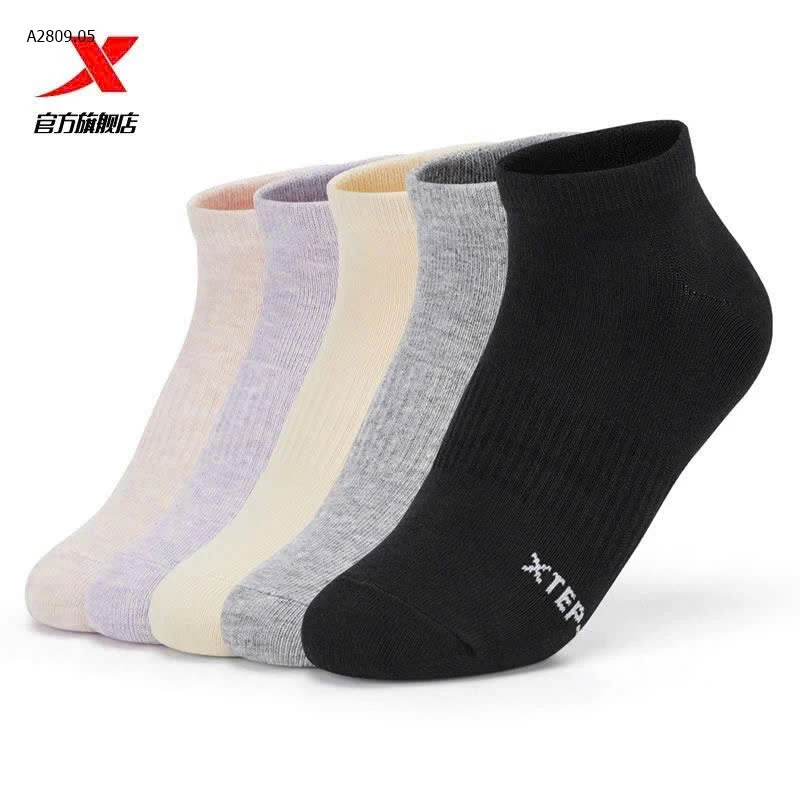 Sét 5 đôi tất auth nữ Xtep  - sỉ 168k/set