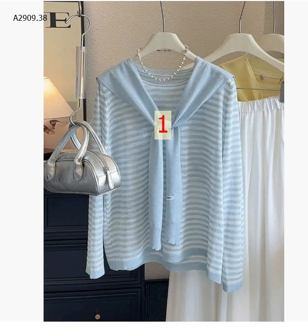 ÁO DỆT KIM KÈM KHĂN- sỉ 178k