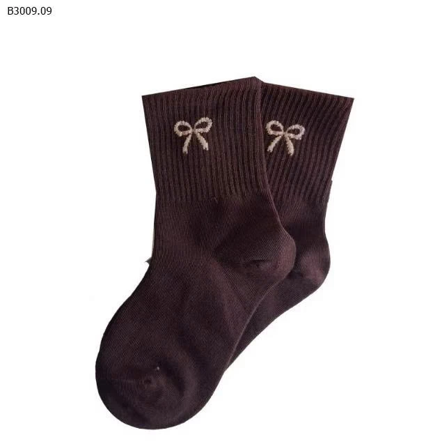 SET 5 ĐÔI TẤT NƠ CHO BÉ-Giá sỉ 54k/set  