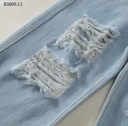 QUẦN JEAN SUÔNG PHỐI RÁCH BÉ GÁI NHÀ  PREMIUN -Giá sỉ 125k