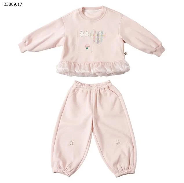 BỘ NỈ THỎ DỄ THƯƠNG BG -Giá sỉ 178k    