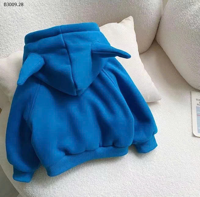 ÁO HOODIE CÓ SỪNG CHO BÉ IU -Giá sỉ 138k