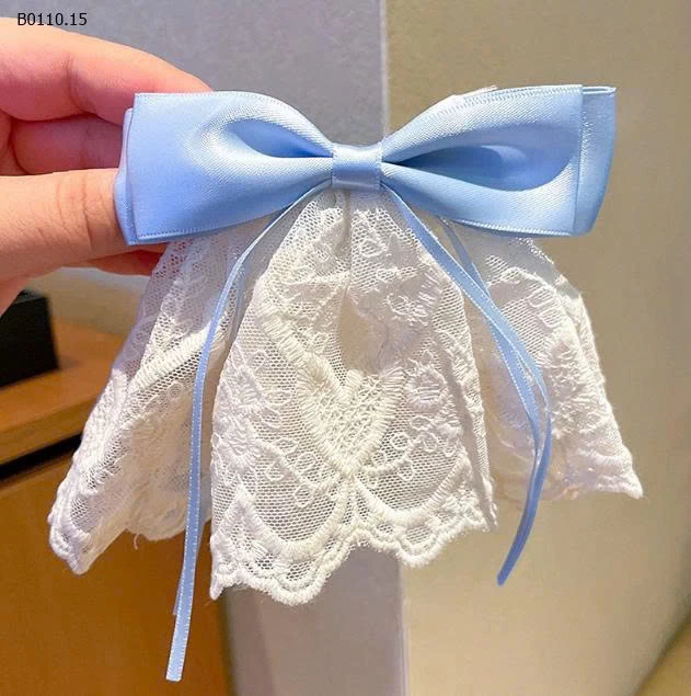 KẸP TÓC NƠ REN -Giá sỉ 36k/2c