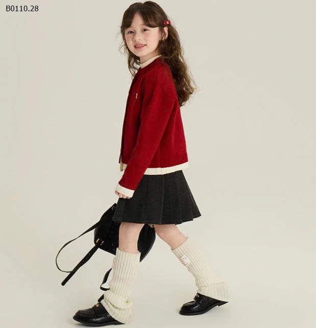 Áo len cardigan len Aimo Beibei - giá sỉ  size : 90-150 : 213k size 160 : 229k