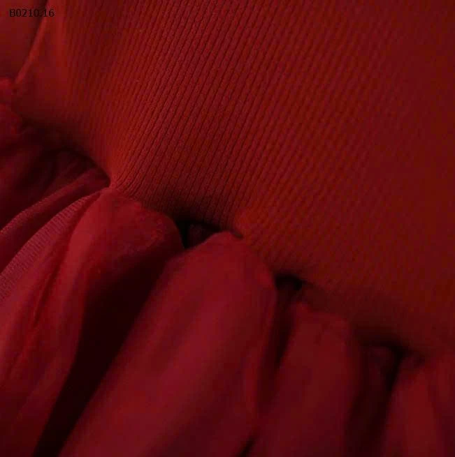 Váy công chúa thời trang đính hạt và  nơ cho bé - sỉ 115k