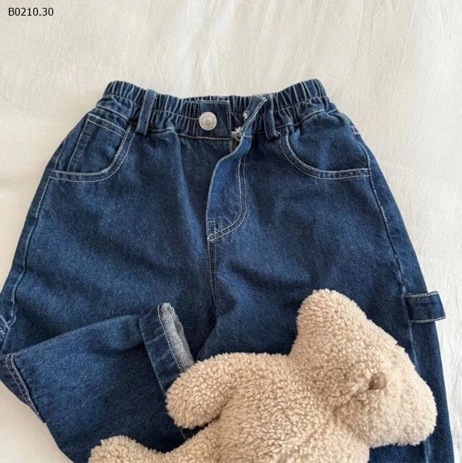 QUẦN JEAN LƯNG CHUN CHO BÉ TRAI - sỉ 183k