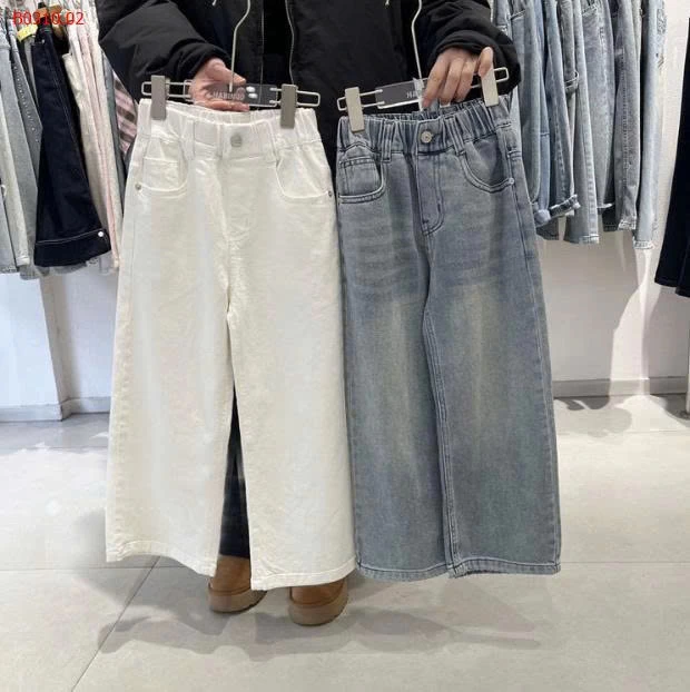 QUẦN JEANS NƠ BÉ GÁI-Giá sỉ 158k