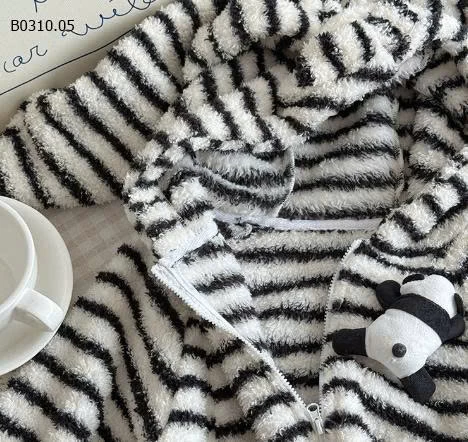 BỘ ĐỒ NGỦ KẺ GẤU TRÚC LINANXI-Giá sỉ 210k