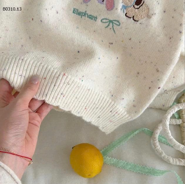 ÁO LEN VIỀN BÈO CHO BÉ-Giá sỉ 149k