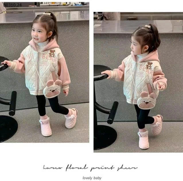 ÁO KHOÁC HOẠ TIẾT GẤU CHO BG-Sỉ 159k