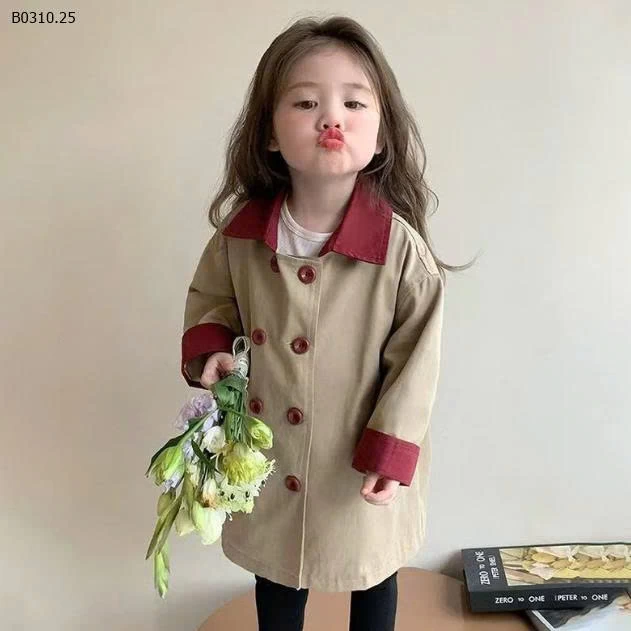 ÁO MĂNG TÔ DÁNG DÀI CHO BG-Sỉ 145k