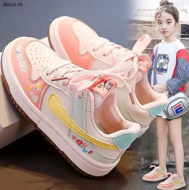 GIÀY THỂ THAO PHỐI MÀU CÁ TÍNH CHO BÉ-Giá sỉ 140k