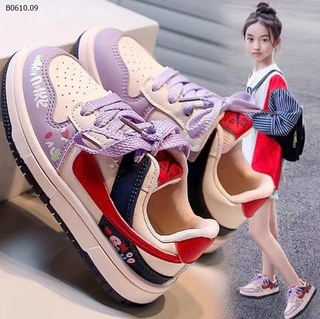 GIÀY THỂ THAO PHỐI MÀU CÁ TÍNH CHO BÉ-Giá sỉ 140k