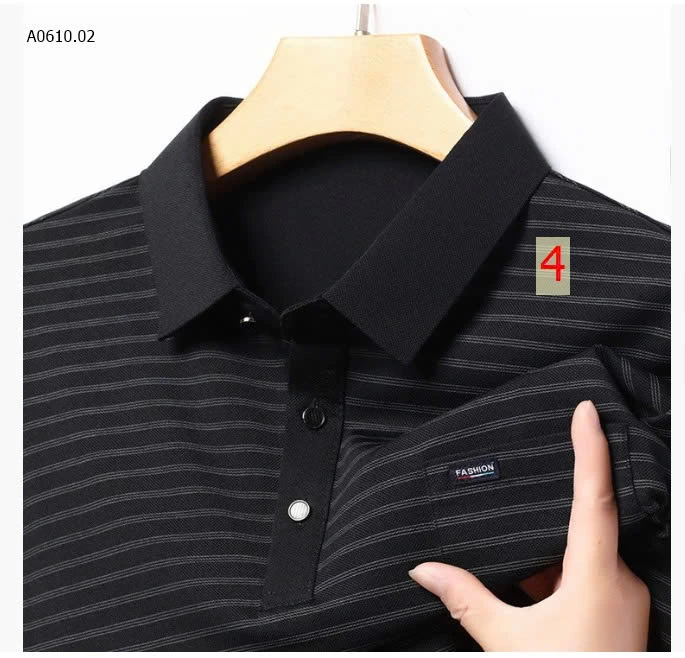 ÁO KẺ POLO NAM-Giá sỉ 136k