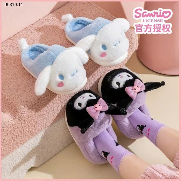 Dép bông đi trong nhà Melody Cinnamon - sỉ 125k  