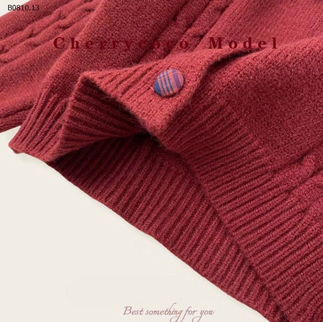 SÉT CARDIGAN ĐẦM JEANS CHERRYCOCO- Giá sỉ 318k