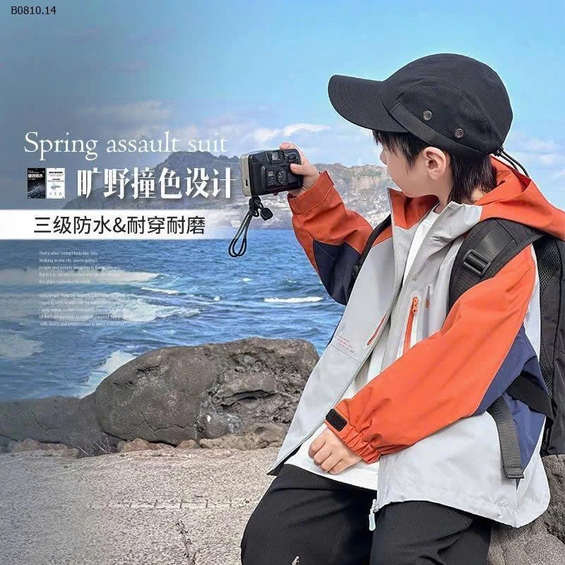 ÁO GIÓ PHỐI TAY CAM - sỉ 114k