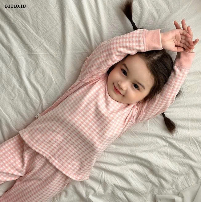 BỘ THU ĐÔNG KẺ CARO CHO BÉ- sỉ 80-120: 103k 130-160: 119k